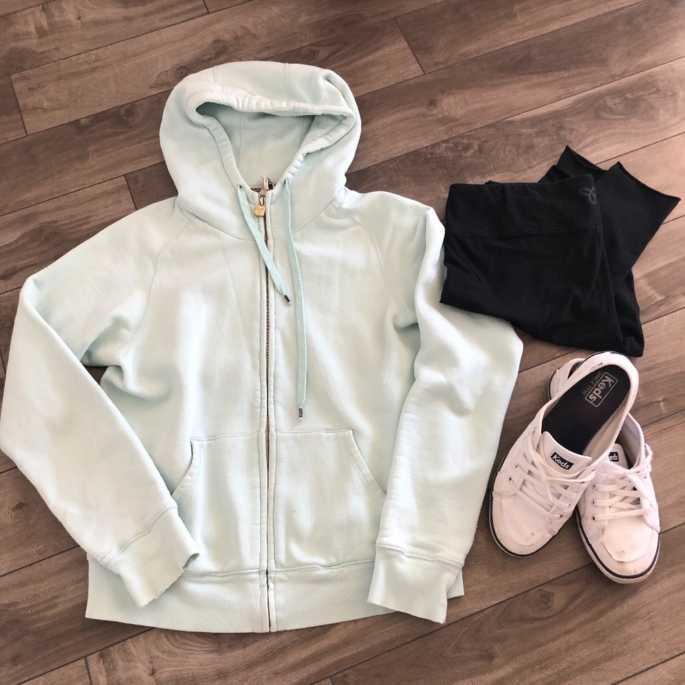 TNA Mint Zippered Hoodie
